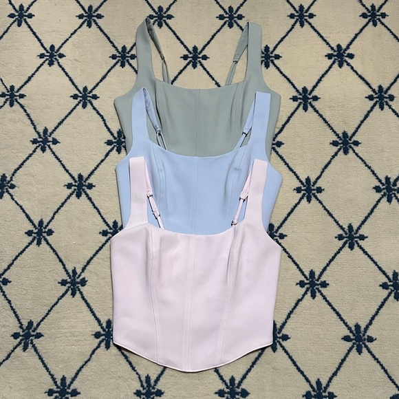 Abercrombie & Fitch Tops - Abercrombie Scoopneck Corset Top Set